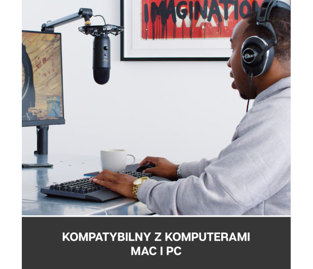 Blue Microphones Yeticaster Broadcast Bundle Blackout - 652731 - zdjęcie 5